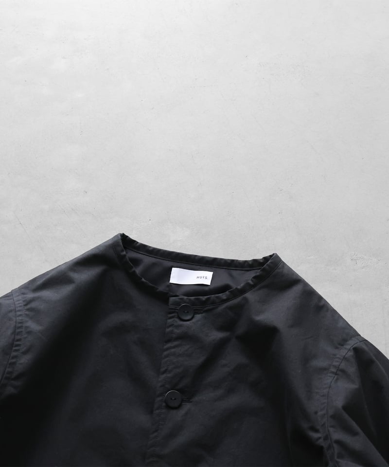 HUIS |ダウンプルーフコットンsunstate中綿ジャケット（ブラック