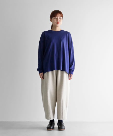 “HUIS×尾州”縮絨ウールフランネルバルーンパンツ（グレージュ）【ユニセックス】506