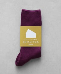 HUIS |ゆるふわコットンバンドカラー半袖ワイドブラウス