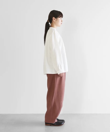 HUIS | 厚手モールスキンワイドパンツ（ピンク）【ユニセックス】504