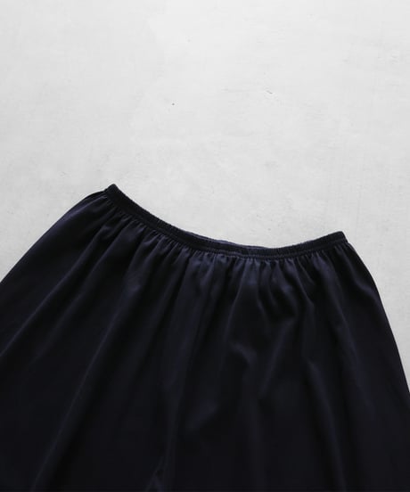 HUIS |［HUIS in house］SUVIN COTTONペチパンツロング（ダークネイビー）【レディス】CS502