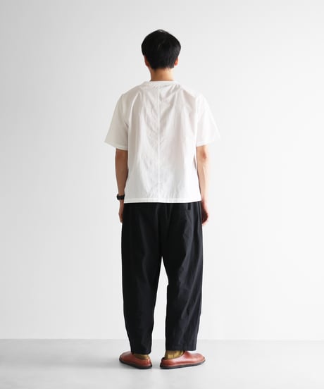 HUIS |コードレーンバルーンパンツロング（ブラック）【ユニセックス】506L