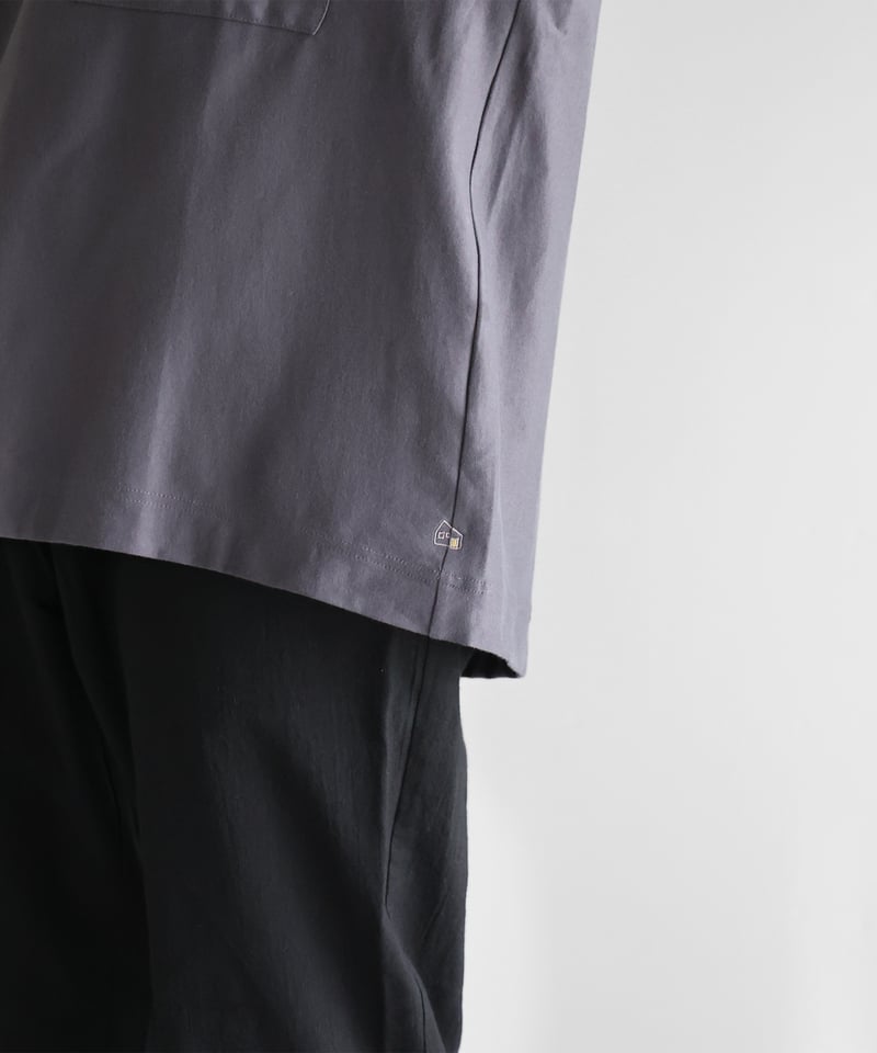 HUIS |［HUIS in house］SUVIN COTTONシームレスビッグTシャツ（ダ