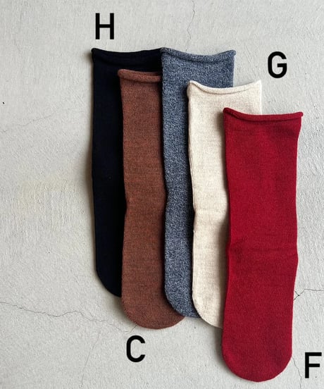 mokono | 日々のくつ下綿wool