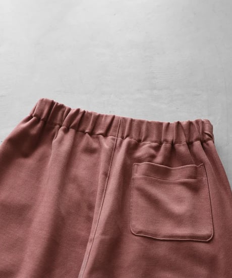 HUIS | 厚手モールスキンワイドパンツ（ピンク）【ユニセックス】504