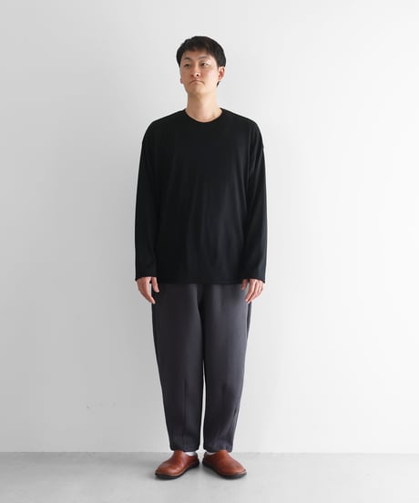 HUIS | ［HUIS in house］SUVIN “裏ボア”スウェットバルーンパンツロング（ダークグレー）【ユニセックス】SW506L