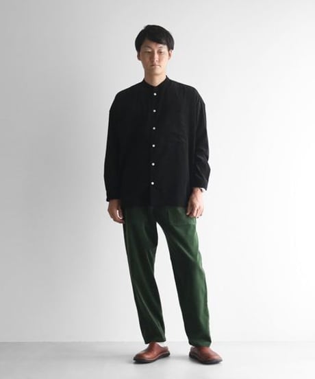 HUIS | みじんコールイージーワークパンツ（エバーグリーン）【ユニセックス】507