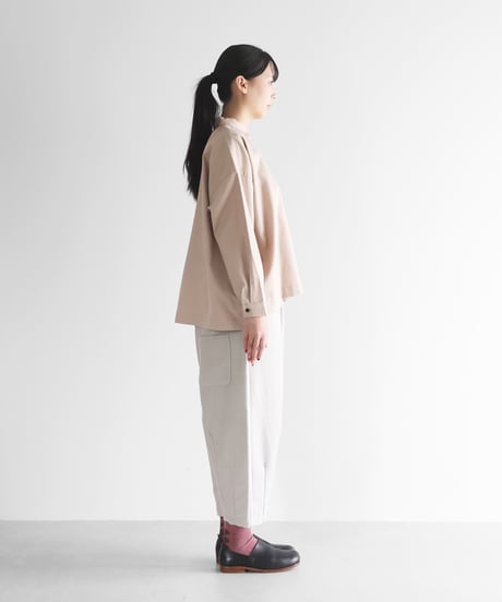 HUIS | 厚手モールスキンバルーンパンツ（グレー）【ユニセックス】 506