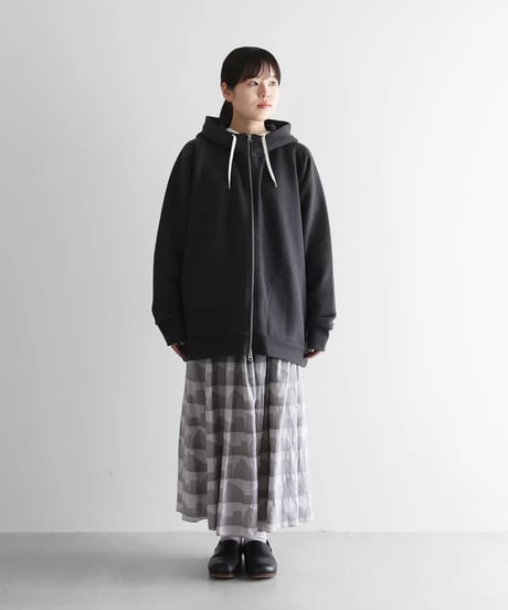 HUIS | ［HUIS in house］SUVINスウェットジップパーカーL（ダークグレー）【ユニセックス】SW701L