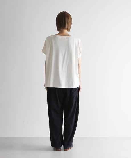 HUIS | ［HUIS in house］SUVIN COTTONバルーンパンツロング（ダークネイビー）【ユニセックス】CS506L