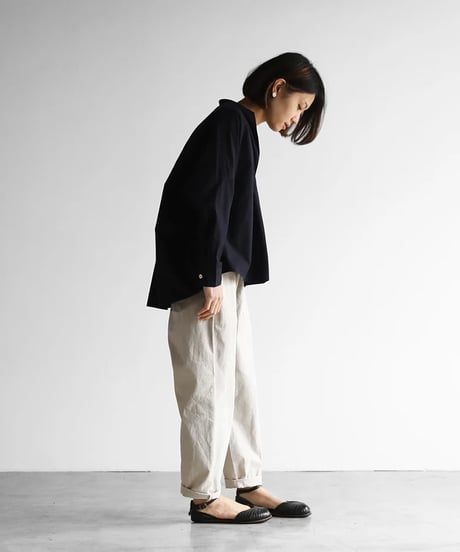 HUIS |やわらかシーチングコットンイージーワークパンツ（グレージュ）【ユニセックス】507