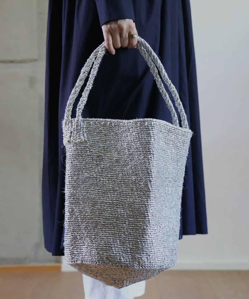 rectangle シルバーバスケット　ビッグトート RECTANGLE | シルバーバスケット | 絲佳 online store