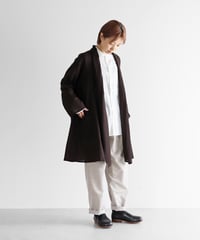 HUIS | ウォッシャブルウールロングカーディガン（ダークモカ）【ユニセックス】701