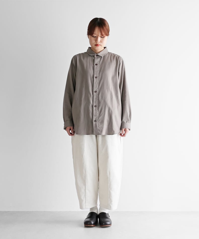 HUIS | シャトルコーデュロイバルーンパンツ(極太畝・オフ HUIS | シャトルコーデュロイバルーンパンツ(極太畝・オフ