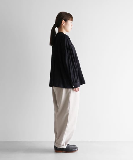 HUIS | 厚手モールスキンワイドパンツ（グレー）【ユニセックス】504