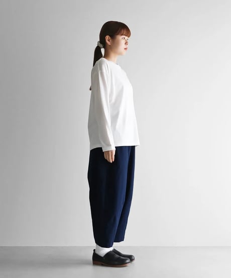 HUIS |やわらかシーチングコットンバルーンパンツ（ダークネイビー）【ユニセックス】506
