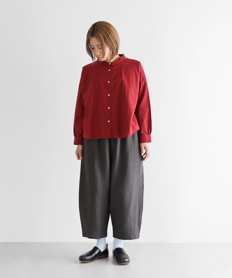 HUIS |オールドレピア天日干しラミーリネンバルーンパンツ