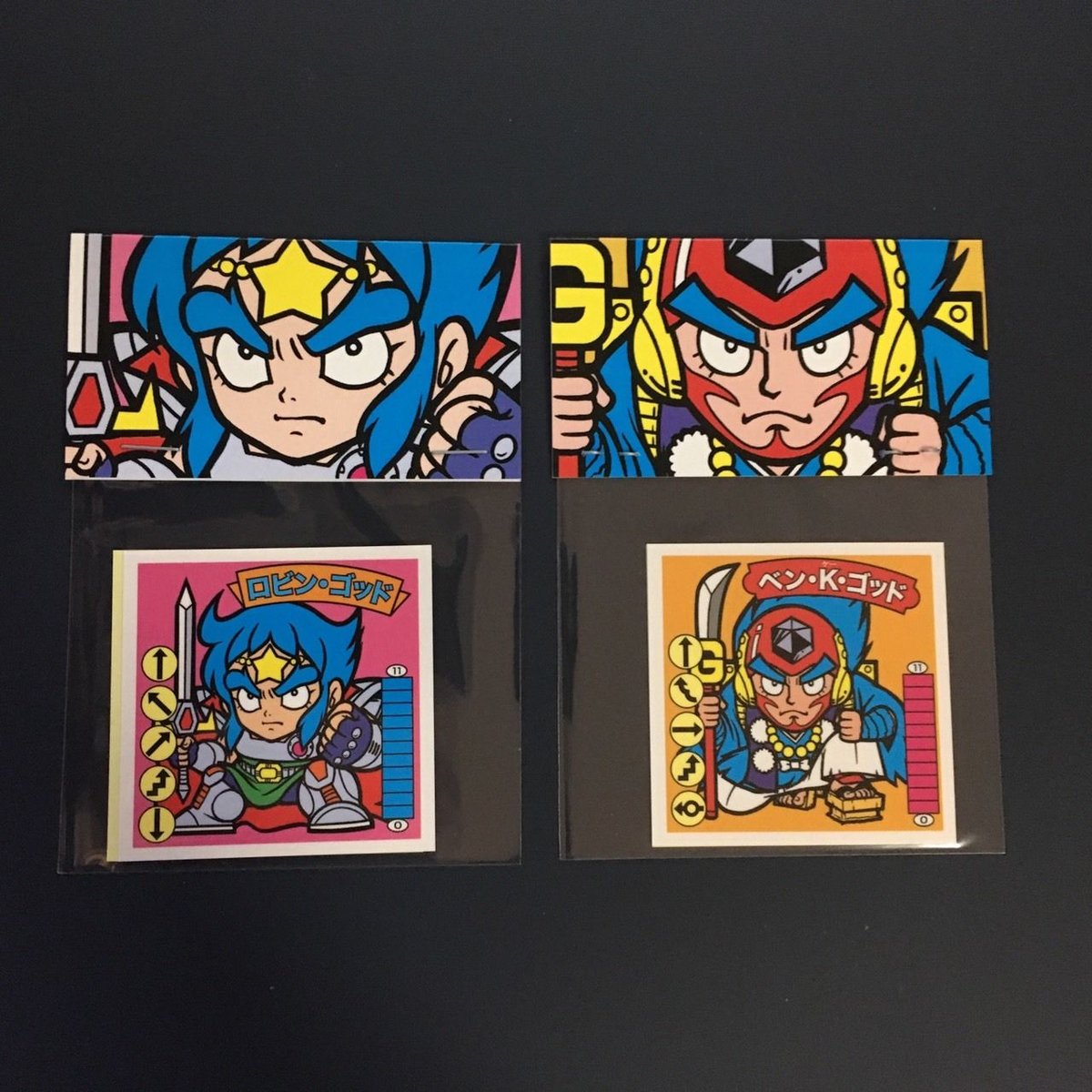 ロビン・ゴッド / ベン・K・ゴッド シール2枚組セット | 駄玩具書房