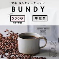 500g 【BUNDY BLEND/バンディーブレンド】 中煎り