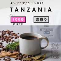 100g 【タンザニア ガンジラルジ】 深煎り