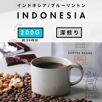 200g 【インドネシア ブルーリントン】 深煎り