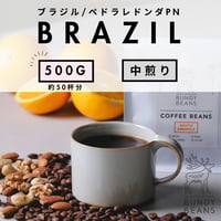 500g 【ブラジル ペドラレドンダPN】 中煎り