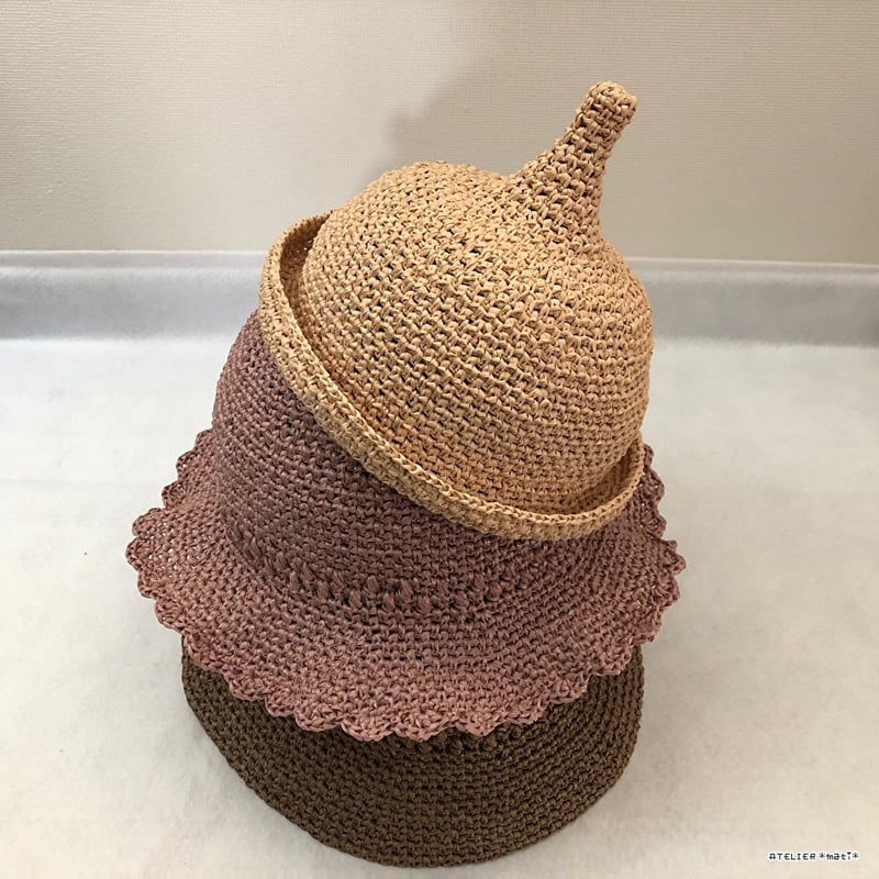 森星さんと同じGimmekaya Croche手編みクロッシェ帽 森星さんと同じGimmekaya Croche手編みクロッシェ帽