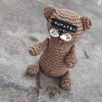 クマあみぐるみ メモリアルグッズ完成品
