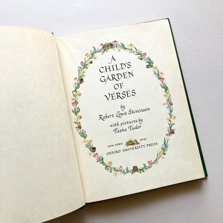 A CHILD'S GARDEN OF VERSES 【1947年】