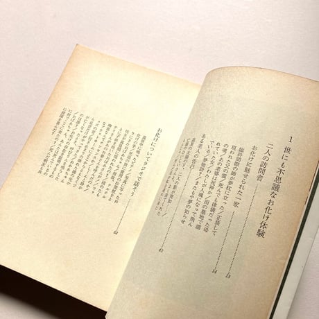 お化けについてのマジメな話