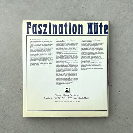 Faszination Hute　帽子の写真集