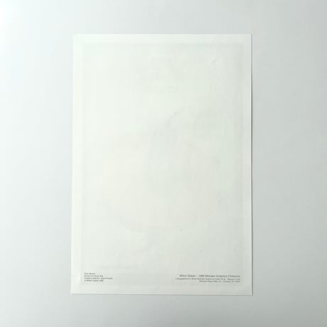 Milton Glaser リトグラフポスター “Only Words”