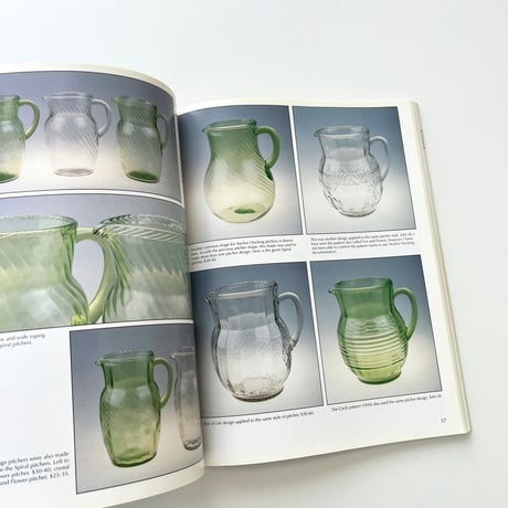 ANCHOR HOCKING Decorated Pitchers & Glasses : The Depression Years