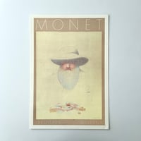 Milton Glaser リトグラフポスター “Monet-Giverny”