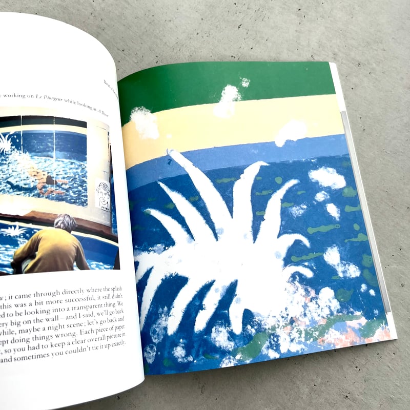 【限定版】デイビッド・ホックニー Paper Pools サイン入 ハードカバー 限定版】デイビッド・ホックニー Paper Pools サイン入 ハード