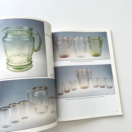 ANCHOR HOCKING Decorated Pitchers & Glasses : The Depression Years