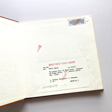 The Potato Book 【1973年】