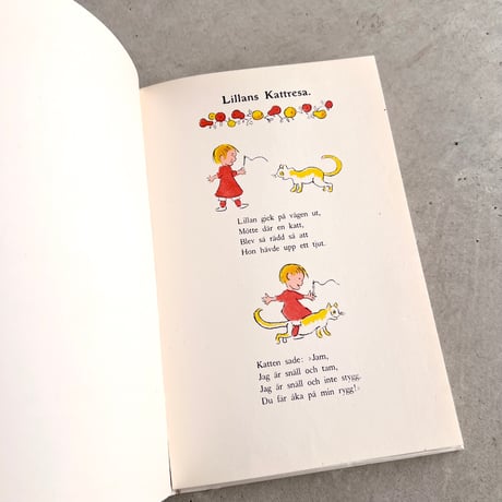 Kattresan Bilderbok⠀『リッランとねこ』原書