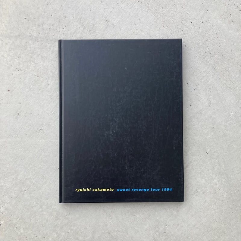 坂本龍一ツアーパンフレット3冊セット パンフレット】ryuichi sakamoto sweet revenge tour 199