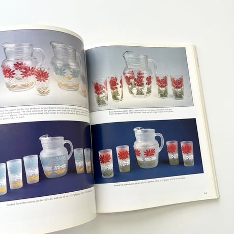 ANCHOR HOCKING Decorated Pitchers & Glasses : The Depression Years