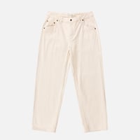 "Dime" Relaxed Denim Pants (Natural)