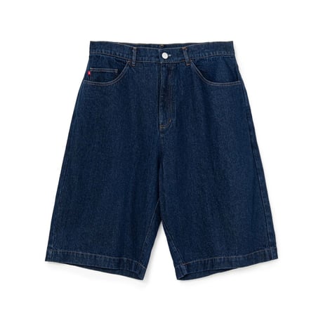 "SOL" Guru Guru Denim Shorts (Indigo)