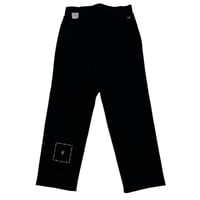 "FLASH" F Logo Work Pants (Black)