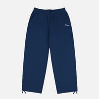 "Dime" Classic Small Logo Sweatpants (Midnight Navy)