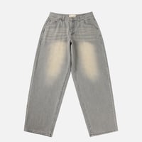 "Dime" Baggy Denim Pants (Sandblasted Desert)