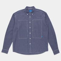 "Larriet" Grant Shirt (Navy Check)