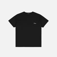 "Dime" Classic Small Logo T-Shirts (Black)