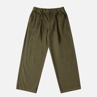 "Dime" Baggy Chino Pants (Forest Green)