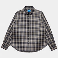 "Larriet" Wmns Dume Shirt (Black Plaid)