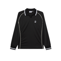 "OBEY" POLO COLLAR SPORTS SHIRT (BLACK MULCH)